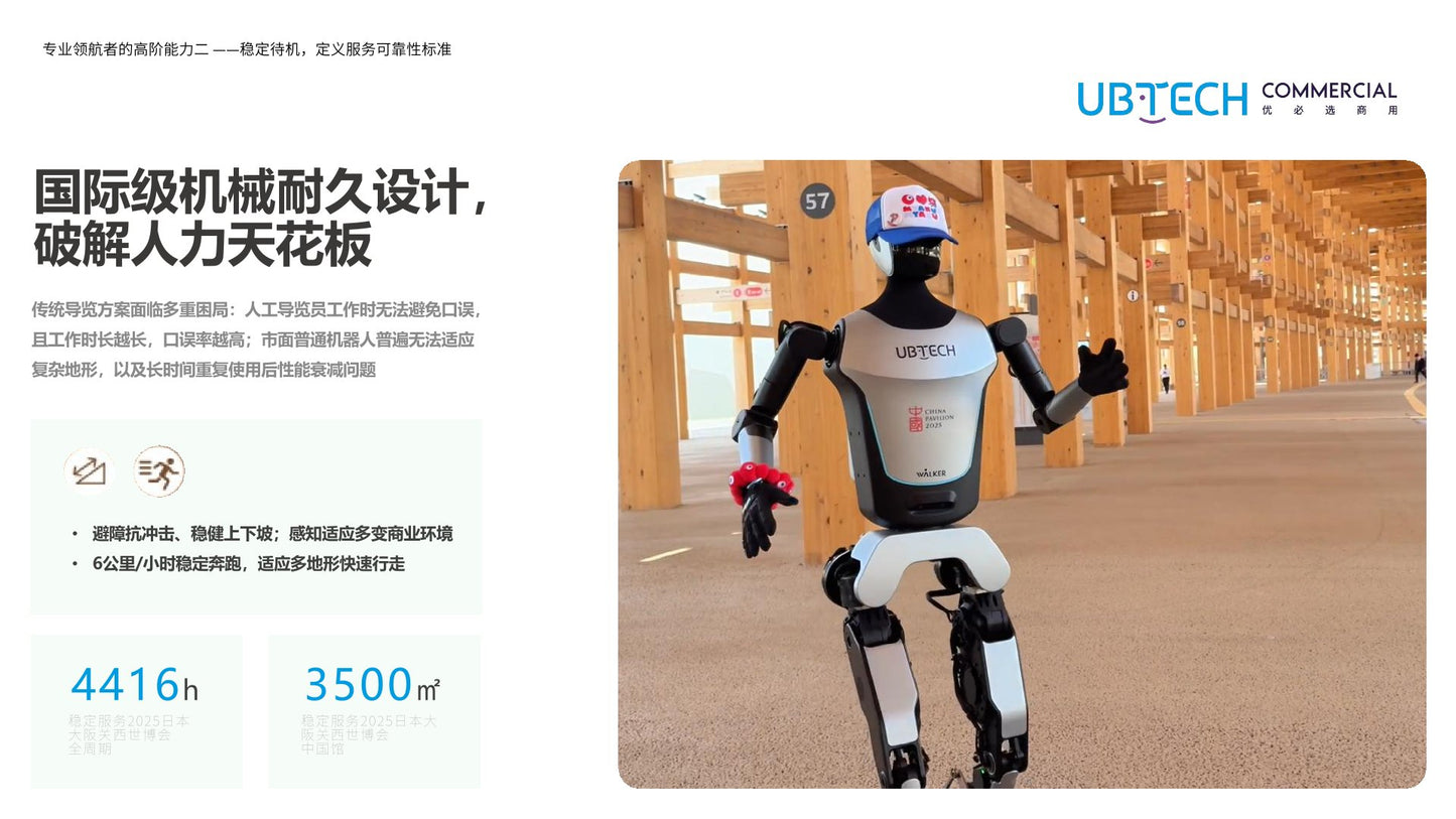 优必选智能机器人Walker C